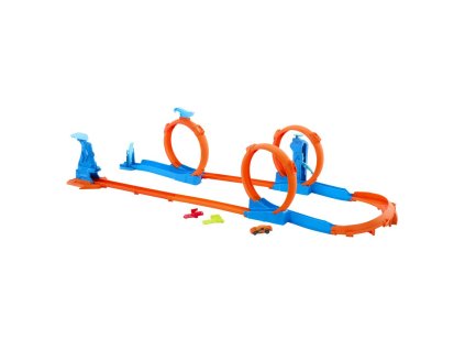 Hot Wheels TRACK CREATOR dráha trojitá slučka