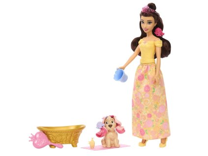 Disney Princess bábika Bella so psíkom