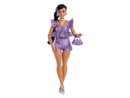 Barbie Deluxe modelka - FIALOVÉ KRAŤASY