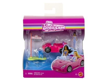 Barbie mini Barbieland dopravné prostriedky - KABRIOLET