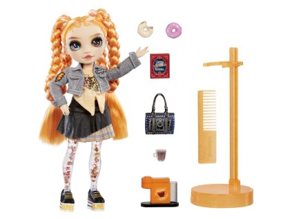 Rainbow High Sparkle & Shine Fashion bábika - Clementine (Orange)