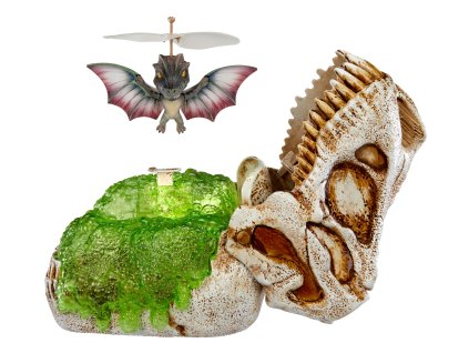 GrossMos Lietajúci dinosaurus - modrý