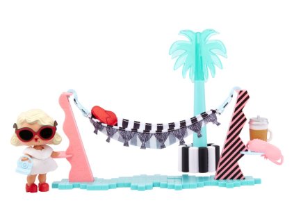 L.O.L. Surprise! Nábytok s bábikou, séria 6 - Prázdninová pohoda & Leading Baby
