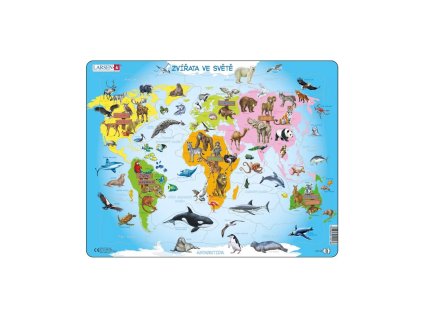 ZVIERATÁ VO SVETE 28 d. EDU Puzzle