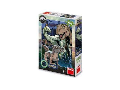 JURSKÝ SVET 100 XL neón Puzzle