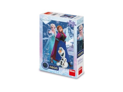 FROZEN: KÚZELNÉ SESTRY 100 XL neón Puzzle