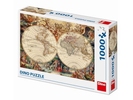 HISTORICKÁ MAPA 1000 Puzzle