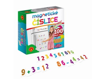 Magnetické číslice na chladničku