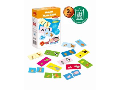 Nájdi mamičku - hra školou