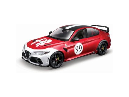 Bburago 1:18 Plus - Alfa Romeo Giulia GTAm - Met Red #99