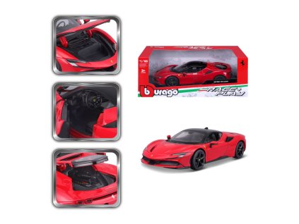 Bburago 1:18 Ferrari SF90 Stradale Red