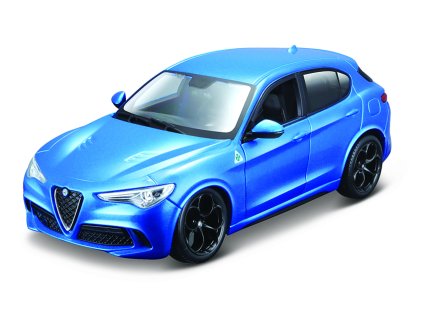 Bburago 1:24 Plus Alfa Romeo Stelvio Blue