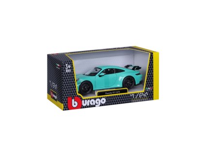 Bburago 1:24 Plus Porsche 911 GT3 Mint Green