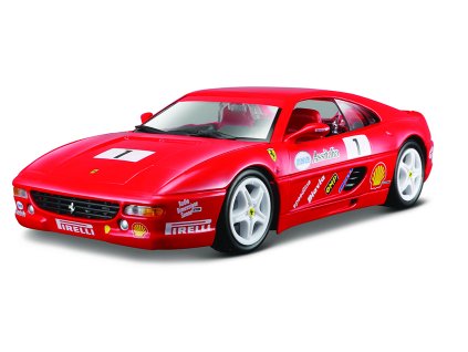 Bburago 1:24 Ferrari Racing F355 Challenge Red
