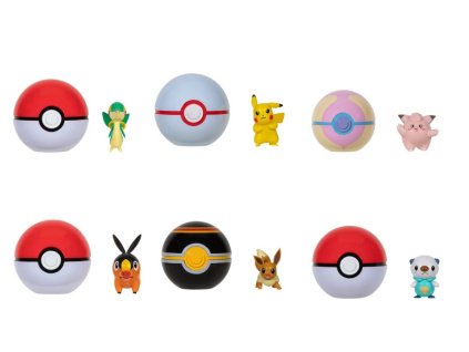 Pokémon Poké Ball Clip 'n' Go Asst.