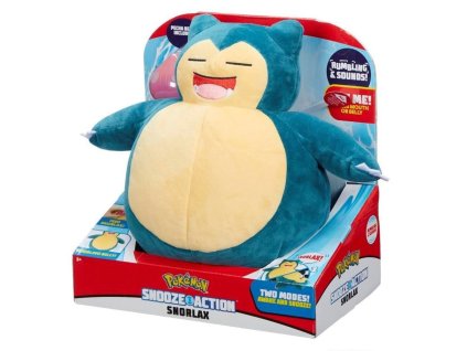 Pokémon Spiaci Snorlax - Interaktívny plyš