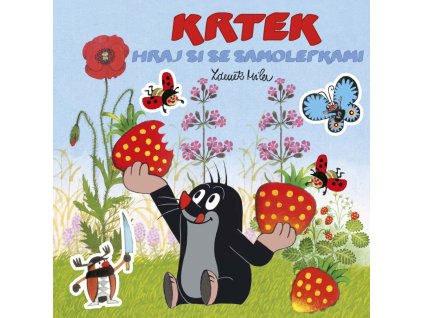 Samolepkové obrázkové album "hraj si zo samolepkami "- Krtko 3