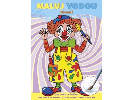 Maľuj vodou A5 - Klauni