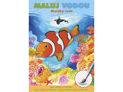 Maľuj vodou A5 - Morský svet