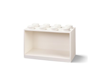LEGO Brick 8 závesná polica - biela
