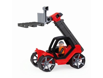 TRUXX2 Teleskopický nakladač s paletou, dekoratívny kartón.