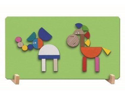 Magnetické puzzle ZOO