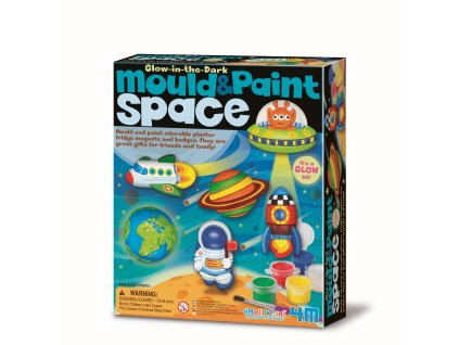 4M Výroba a maľovanie - vesmír