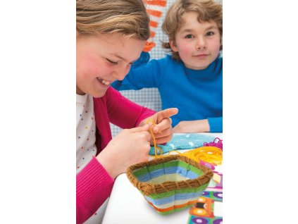 4M Tkanie košíčkov