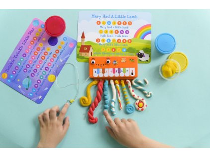 4M Piáno z modelíny