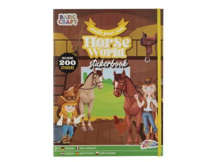 Samolepkový zošit - Kone