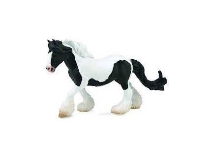 COLLECTA Gypsy Mare - Black & White Piebald