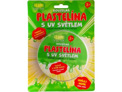 GLUMI Kúzelná plastelína s UV svetlom