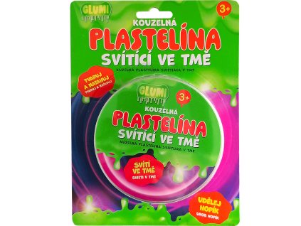 GLUMI Kúzelná plastelína svietiaca v tme