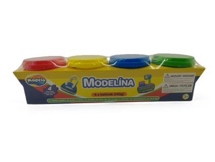 MODELO Plastelína 4x 140g rôzne farby