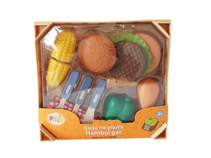PLEJO Súprava na piknik - hamburger