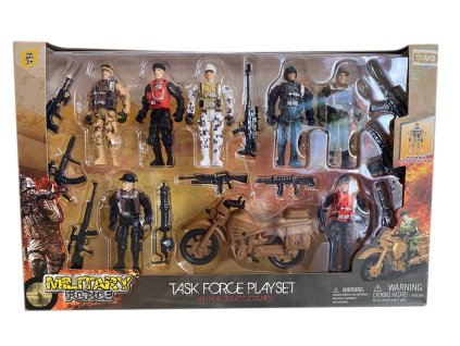 STARX Veľká sada vojačikov s motorkou