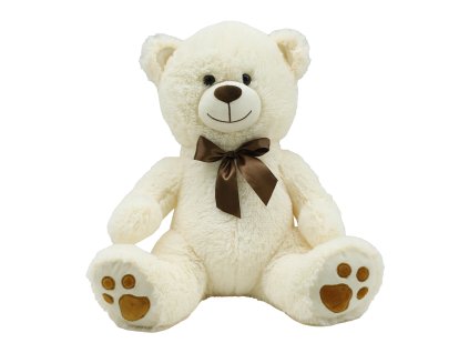 STEPPOS Plyšový medvedík krémový 40 cm