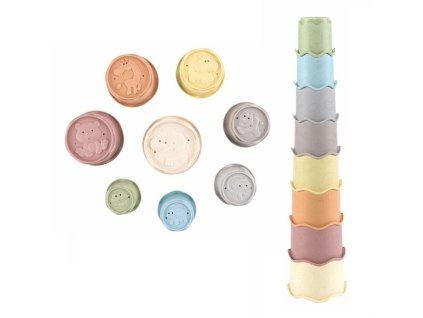 ZIRO Stohovacie kelímky 8 ks