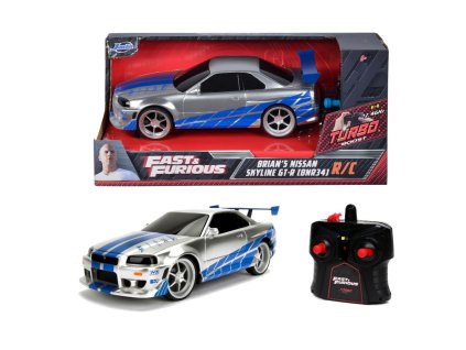 Rýchlo a zbesilo RC auto Nissan Skyline 1:24