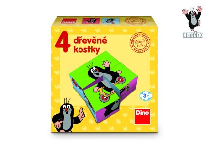 KRTEČEK Dřevěné kostky