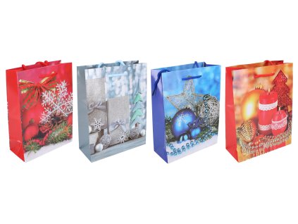 Dárková taška M 26x32x11 cm Vánoce