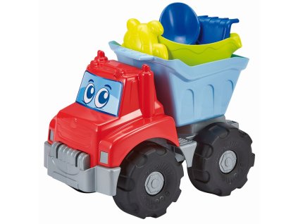 Nákladné autíčko 33 cm s kanvičkou a prísl. na piesok