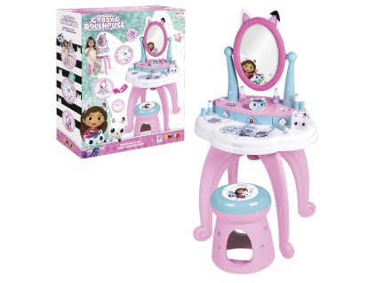 Gabby´s Dollhouse 2v1 Toaletný stolík so stoličkou