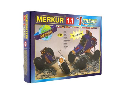 Stavebnice MERKUR 016 Buggy 10 modelů 205ks v krabici 26x18x5cm