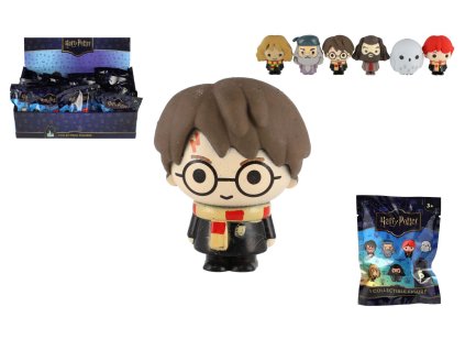 Harry Potter 3D figurka gumová v sáčku mix druhů 24ks v boxu