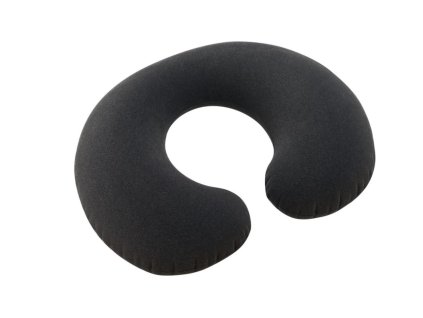 Podhlavník nákrčník gumotextilní nafukovací 36x30x10cm v krabičce