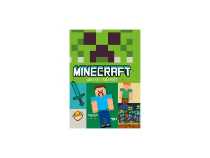Adventní kalendář Minecraft v sáčku 24x32cm