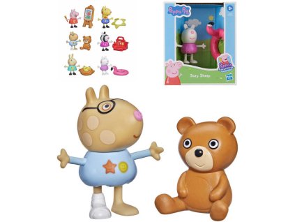 HASBRO Prasátko Peppa Pig figurka s doplňkem Peppini kamarádi 6 druhů