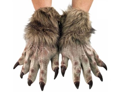 KARNEVAL Rukavice čert s drápy doplněk