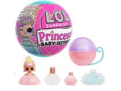 L.O.L. Surprise koule překvapení Princezna Princess Baby Sisters Series panenka